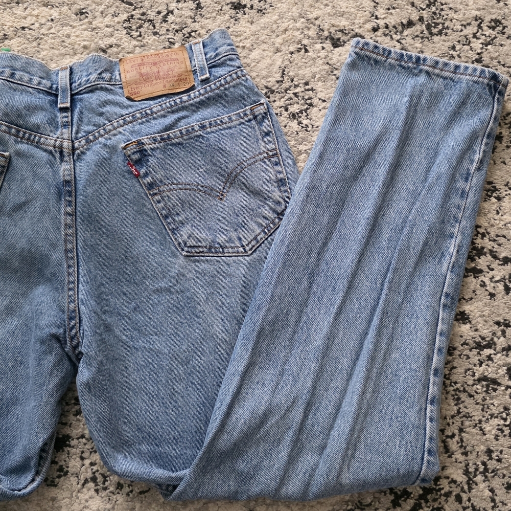Vintage Y2k LEVI'S 550 Delaxed Fit Jeans Mens 34x29